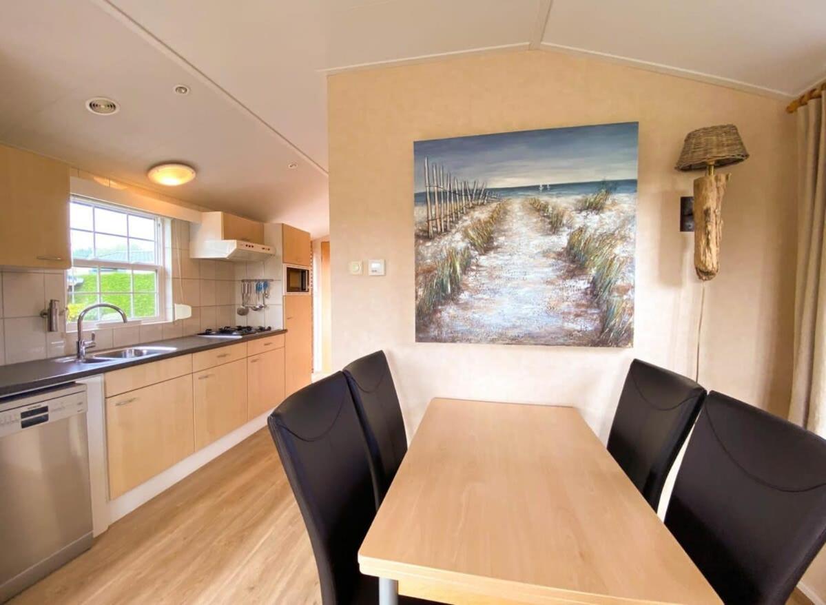 Rustig gelegen chalet met het strand op loopafstand - Paarlhof 51 Villa Groede Buitenkant foto